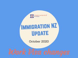 Read more about the article Work Visa Changes on low skills visas – October 2020